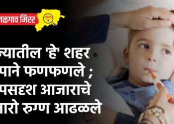 राज्यातील ‘हे’ शहर तापाने फणफणले ; तापसदृश आजाराचे हजारो रुग्ण आढळले