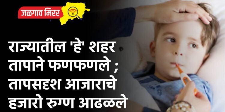 राज्यातील ‘हे’ शहर तापाने फणफणले ; तापसदृश आजाराचे हजारो रुग्ण आढळले