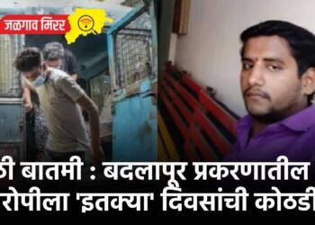 मोठी बातमी : बदलापूर प्रकरणातील आरोपीला ‘इतक्या’ दिवसांची कोठडी !