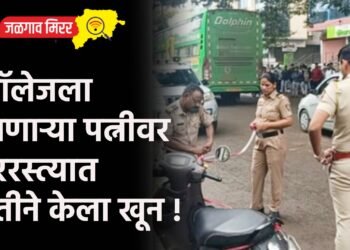 कॉलेजला जाणाऱ्या पत्नीवर भररस्त्यात पतीने केला खून !