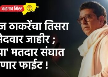 राज ठाकरेंचा तिसरा उमेदवार जाहीर ; ‘या’ मतदार संघात होणार फाईट !