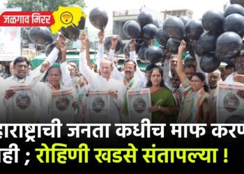 महाराष्ट्राची जनता कधीच माफ करणार नाही ; रोहिणी खडसे संतापल्या !