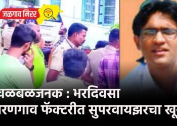 खळबळजनक : भरदिवसा वरणगाव फॅक्टरीत सुपरवायझरचा खून !