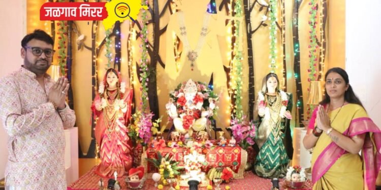 गणपती मांगल्याचे, तर गौराई, महालक्ष्मी समृद्धीचे प्रतिक-रोहिणी खडसे