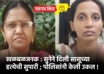 खळबळजनक : सुनेने दिली सासूच्या हत्येची सुपारी ; पोलिसांनी केली उकल !