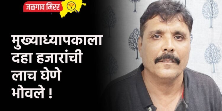 मुख्याध्यापकाला दहा हजारांची लाच घेणे भोवले !