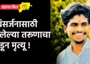 विसर्जनासाठी गेलेल्या तरूणाचा बुडून मृत्यू !