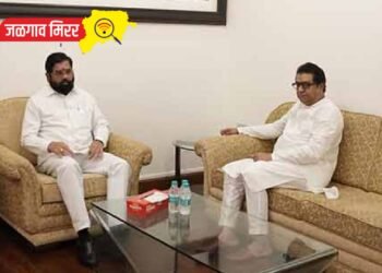 ठाकरेंनी घेतली मुख्यमंत्री शिंदेंची भेट ; राजकीय चर्चेला उधान !