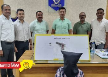 गावठी कट्टा घेऊन दहशत माजविणारा एक अटकेत