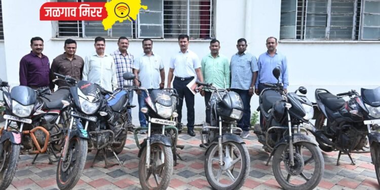 दुचाकी चोरणारा चोरटा अटकेत : एलसीबीच्या पथकाची कारवाई !