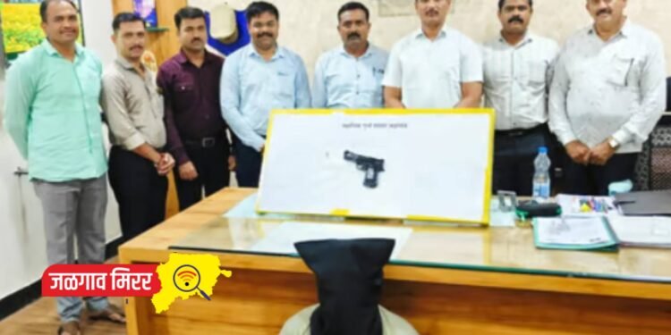 गावठी पिस्तूल घेऊन दहशत माजविणारा अटकेत