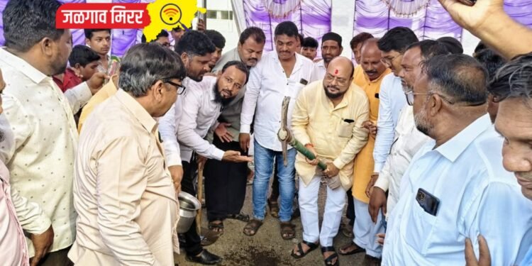 पालकमंत्री पाटलांच्याहस्ते मुस्लिम समाजाच्या विविध सामाजिक सभागृहाचे भूमिपूजन !