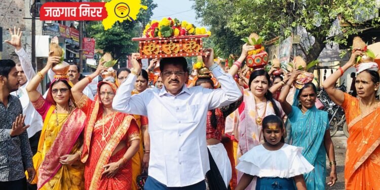 अध्यात्मिक उन्नतीसाठी शिवमहापुराण कथा लाभदायी : आ. राजूमामा भोळे