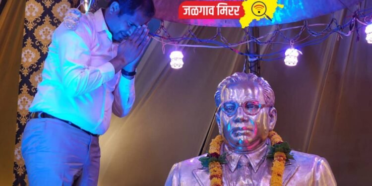 आ.मंगेश चव्हाण यांच्या प्रयत्नांनी महापुरुषांच्या विचारांचा जोगवा,