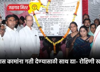 विकास कामांना गती देण्यासाठी साथ द्या- रोहिणी खडसे