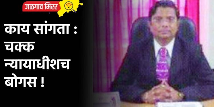काय सांगता : चक्क न्यायाधीशच बोगस !
