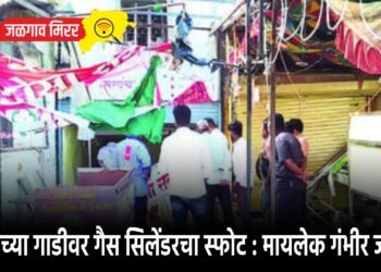 नाश्ताच्या गाडीवर गैस सिलेंडरचा स्फोट : मायलेक गंभीर जखमी !