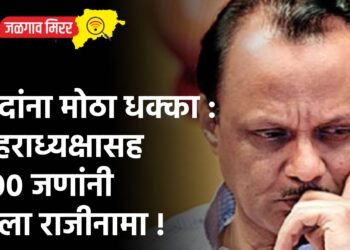 दादांना मोठा धक्का : शहराध्यक्षासह ६०० जणांनी दिला राजीनामा !