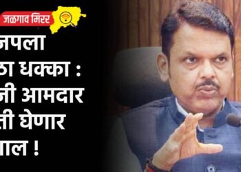 भाजपला मोठा धक्का : माजी आमदार हाती घेणार मशाल !