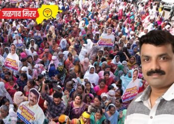 हजारो जनतेच्या साक्षीने डॉ.अश्विन सोनवणेंनी दाखल केला उमेदवारी अर्ज !