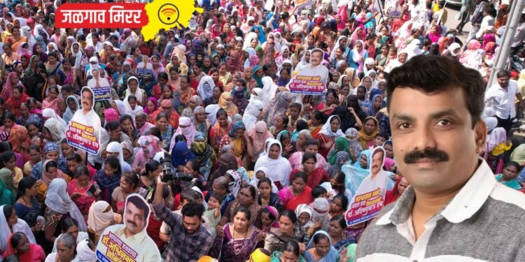 हजारो जनतेच्या साक्षीने डॉ.अश्विन सोनवणेंनी दाखल केला उमेदवारी अर्ज !