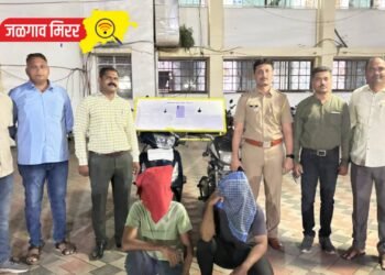 एलसीबीची मोठी कारवाई : दुचाकीसह मोबाईल चोरणाऱ्याना केली अटक