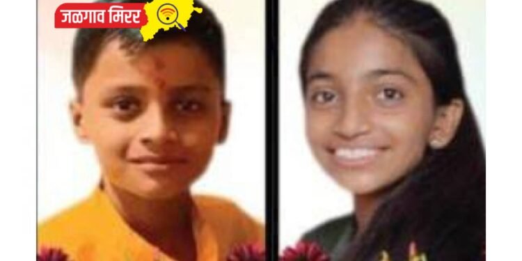 खान्देशातील नदीत बहिण-भावांचा बुडून दुर्देवी मृत्यू