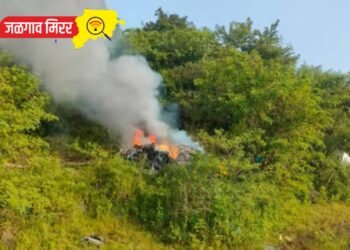 पहाटेच्या सुमारास पुणे जिल्ह्यात हेलिकॉप्टर कोसळले : तिघांचा दुर्देवी मृत्यू