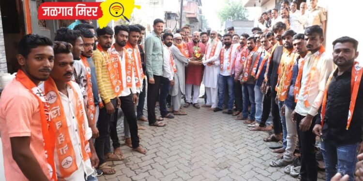 विरोधकांची धाकधूक वाढली ; शेकडो मुस्लीम बांधवांचे शिंदे गट शिवसेनेत प्रवेश !