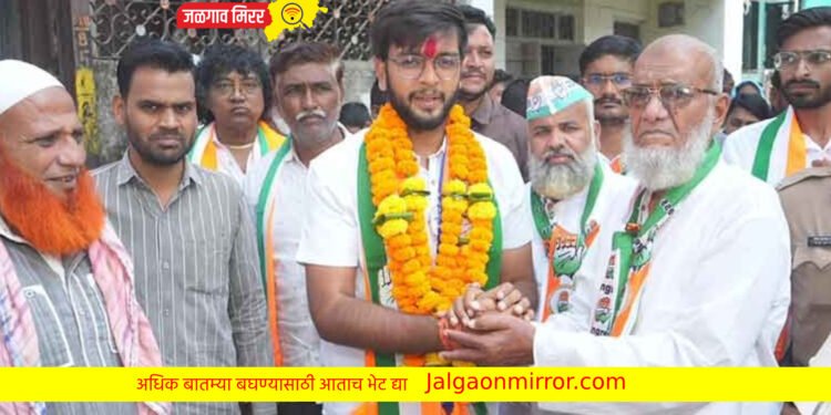 मतदानरुपी आशिर्वाद देण्याचे मतदारांना केले धनंजय चौधरींनी आवाहन