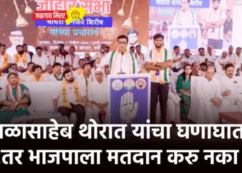 बाळासाहेब थोरात यांचा घणाघात : …तर भाजपाला मतदान करु नका !