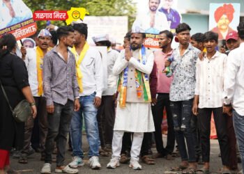 वंचितच उमेदवार इंजि.ललित घोगले यांना तरुणांचा उत्स्फूर्त प्रतिसाद