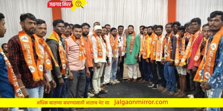 “शिवसेनाआणि धनुष्यबाण साठी आम्ही सदैव कार्यरत राहू : गुलाबरावांना दिला कार्यकर्त्यांनी विश्वास !