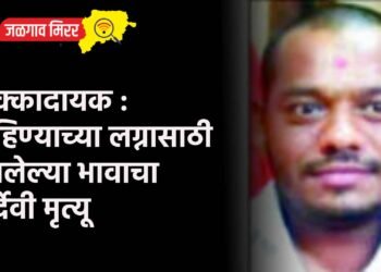 धक्कादायक : बहिण्याच्या लग्नासाठी आलेल्या भावाचा दुर्देवी मृत्यू