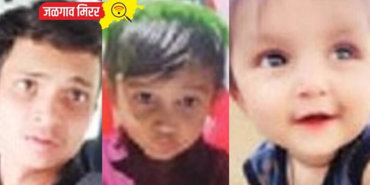 पित्याचे थरारक कृत्य : पोटच्या दोन्ही मुलावर केले कुऱ्हाडीने वार, पत्नी जखमी !