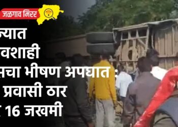 राज्यात शिवशाही बसचा भीषण अपघात : १२ प्रवासी ठार तर १६ जखमी