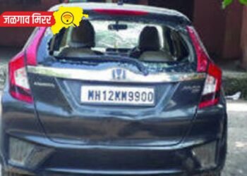 गैरसमजीतीतून मारहाण करत चारचाकीच्या काचा फोडल्या !