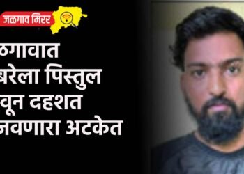 जळगावात कंबरेला पिस्तुल लावून दहशत माजवणारा अटकेत