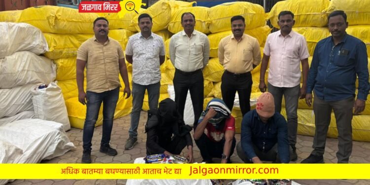 मोठी बातमी : जिल्ह्यात सापडला पावणेदोन कोटी रुपयांचा गुटख्याचा ट्रक !