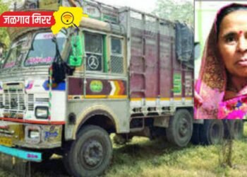 टॉवर चौकाजवळ भीषण अपघात : पत्नी ठार तर पती गंभीर !