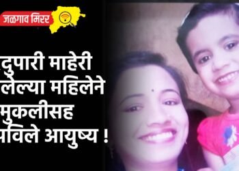 भरदुपारी माहेरी आलेल्या महिलेने चिमुकलीसह संपविले आयुष्य !