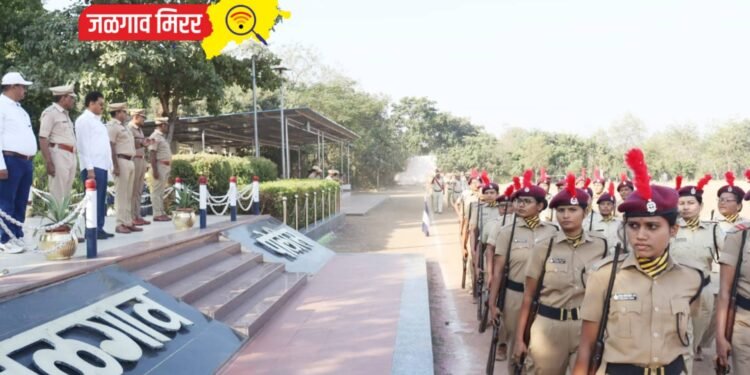 जळगावात होमगार्डचा वर्धापन दिन समारोप समारंभ
