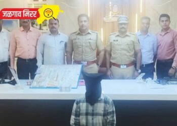 जावयाचा प्रताप : सासऱ्याच्या घरात मारला डल्ला ; लाखोंचा मुद्देमाल जप्त !