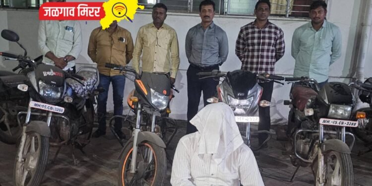 जळगावातून दुचाकी चोरणारा अटकेत