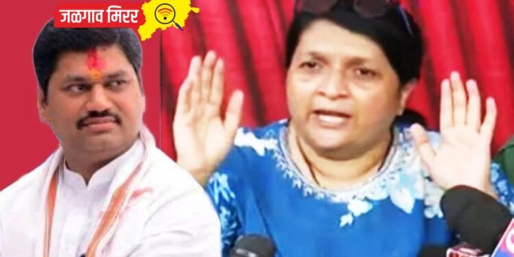 …तेव्हा धनंजय मुंडे माझ्या घरी आले होते ; दमानिया यांचा खळबळजनक दावा