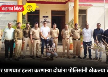 प्रौढावर प्राणघात हल्ला करणाऱ्या दोघांना पोलिसांनी ठोकल्या बेड्या !