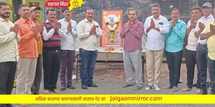जळगावात छत्रपती संभाजी महाराज राज्याभिषेक दिन साजरा