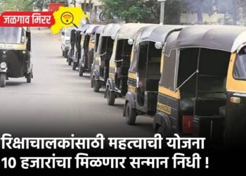 रिक्षाचालकांसाठी महत्वाची योजना : १० हजारांचा मिळणार सन्मान निधी !