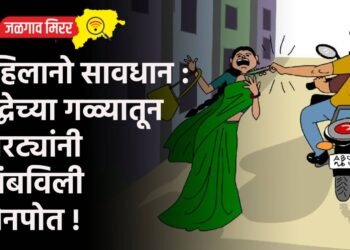 महिलानो सावधान : वृद्धेच्या गळ्यातून चोरट्यांनी लांबविली सोनपोत !