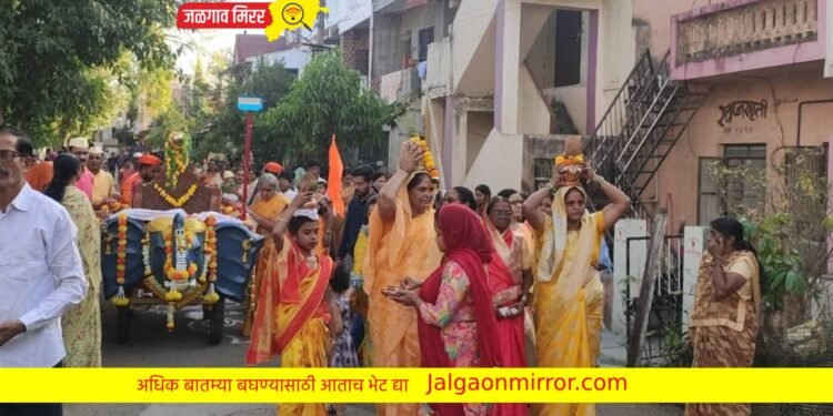 इंद्रप्रस्थ नगरात ‘गण गण गणात बोते’ च्या जयघोषात निघाली पालखी मिरवणूक !